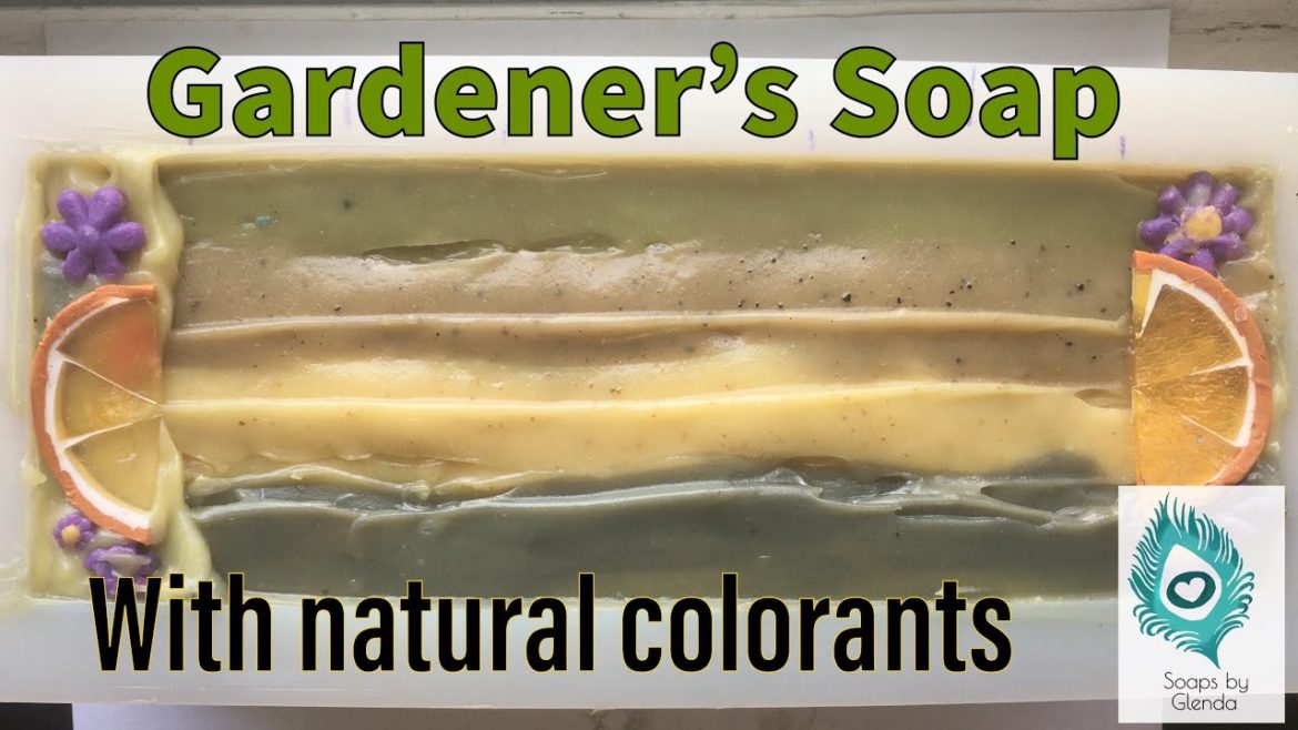 Gardeners Soap – Artisan Soap with Natural colorants Gardeners Soap - Artisan Soap with Natural colorants