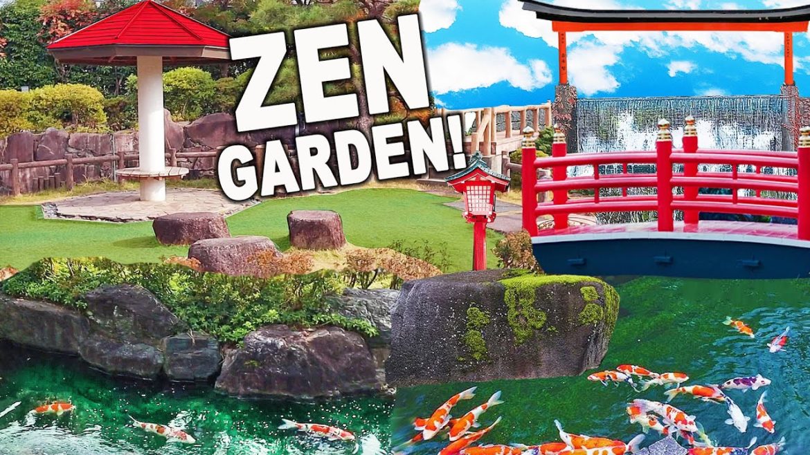 Walking Through A REAL Japanese Garden!
