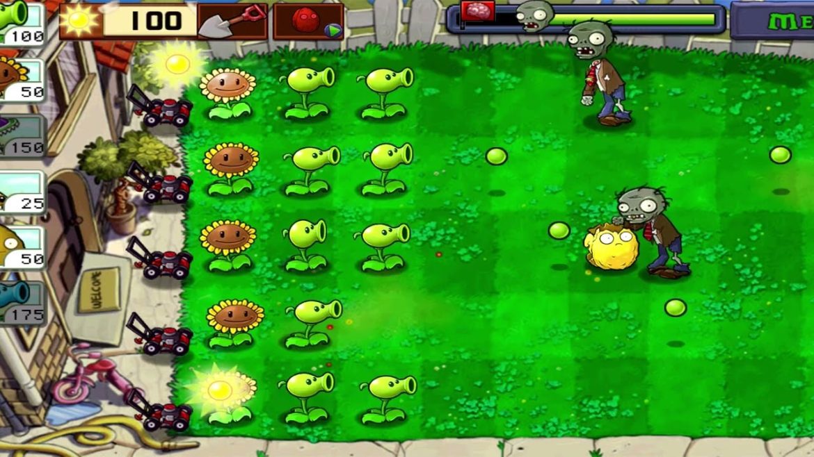 WINNING PLANS for Plant vs Zombie Garden Warfare: 99 Gatling Pea vs Winter Melon vs 999 Zombies