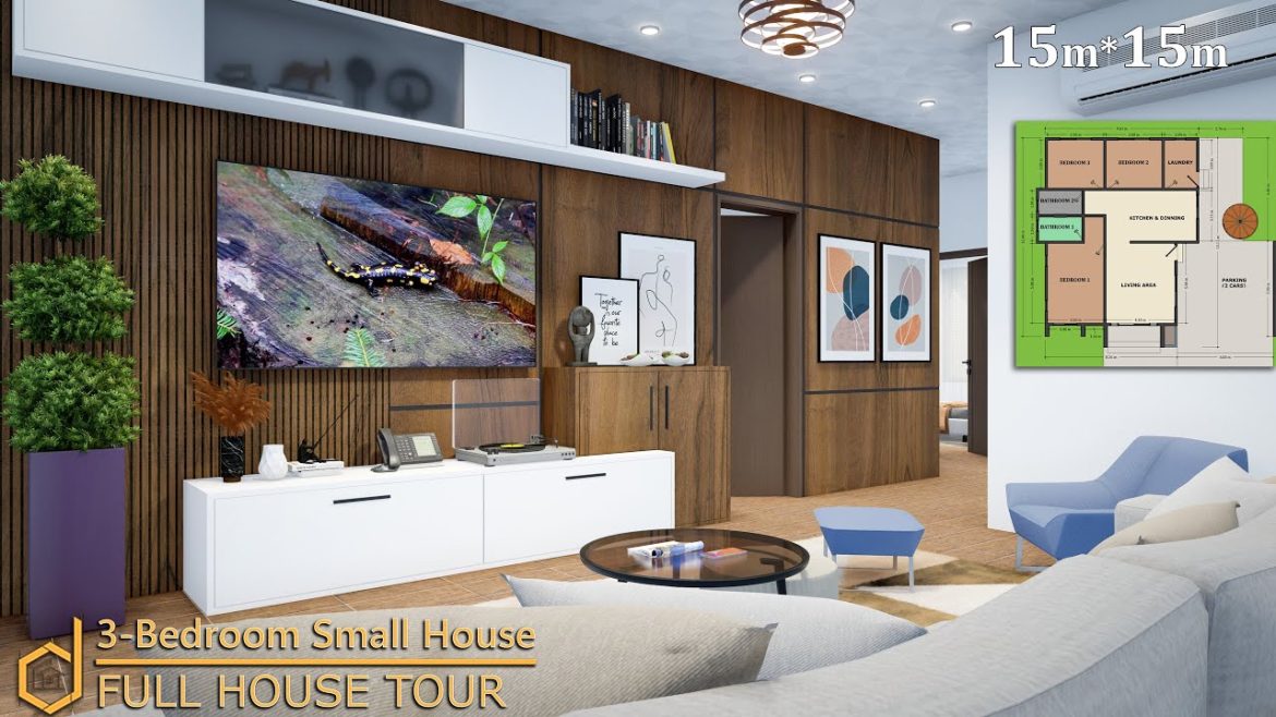 A 3-Bedroom Small Modern House Design With A Rooftop Garden And A Pool | Simple House Idea A 3-Bedroom Small Modern House Design With A Rooftop Garden And A Pool | Simple House Idea