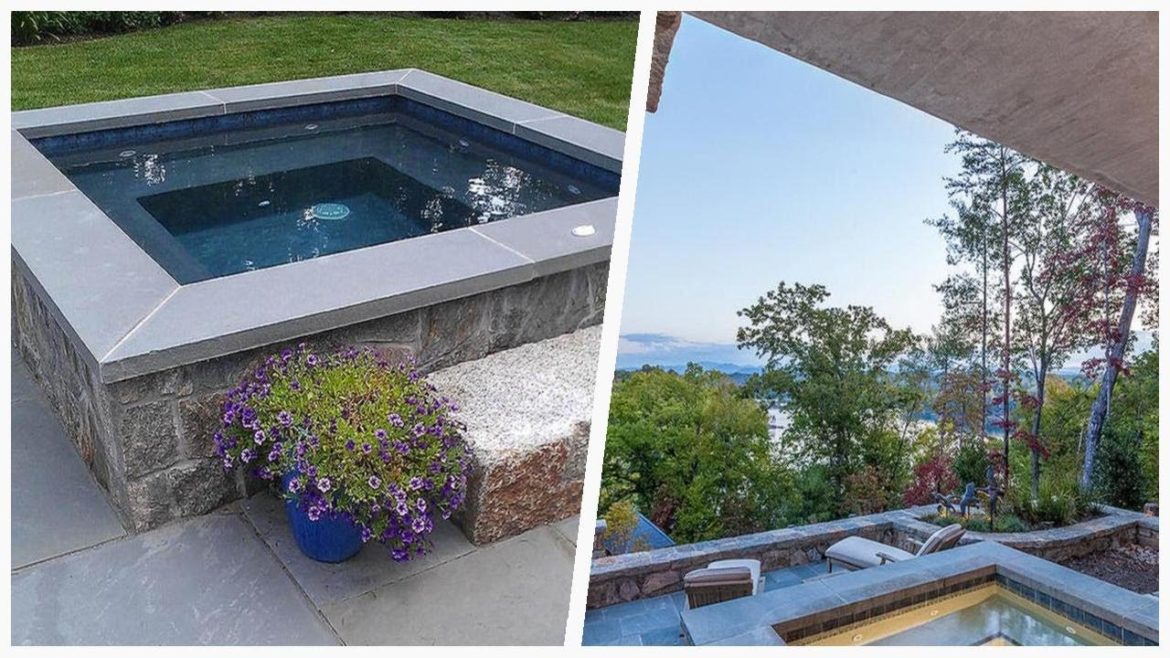 75 Rustic Gray Pool Design Ideas You'll Love 😊