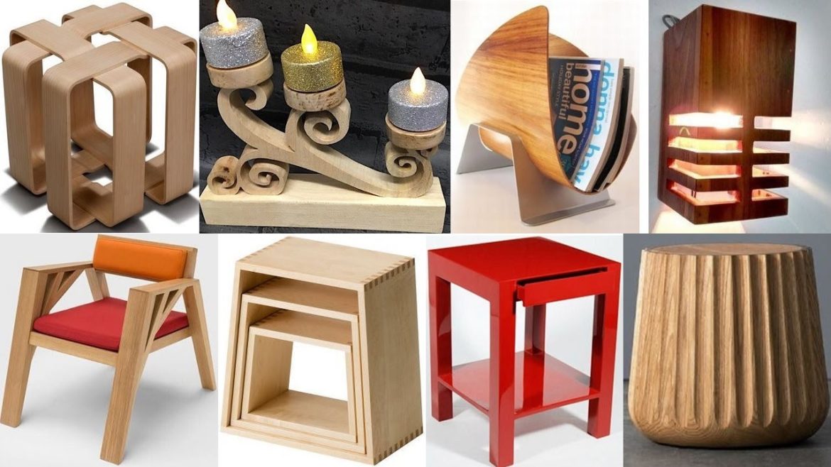 Wood furniture ideas and wooden decorative pieces ideas for home decor /Woodworking project ideas