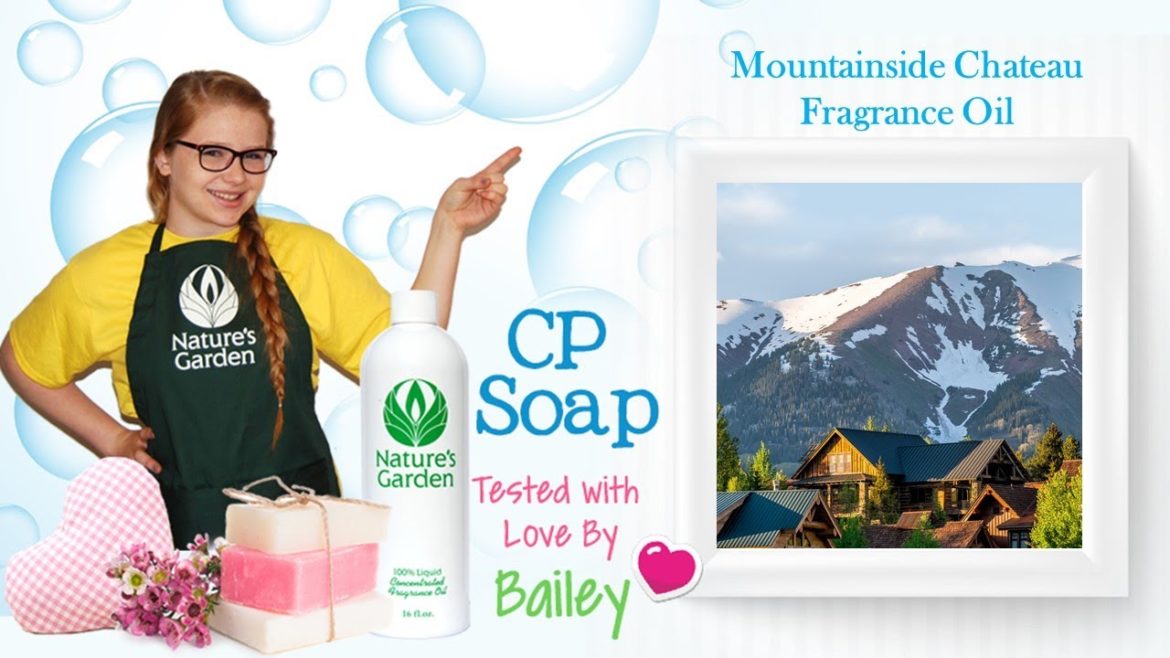 Soap Testing Mountainside Chateau Fragrance Oil- Natures Garden Soap Testing Mountainside Chateau Fragrance Oil- Natures Garden