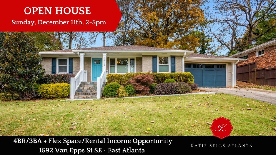 OPEN HOUSE | 4BR/3BA + Flex Space/Rental Income Opportunity | 1592 Van Epps St SE, East Atlanta OPEN HOUSE | 4BR/3BA + Flex Space/Rental Income Opportunity | 1592 Van Epps St SE, East Atlanta