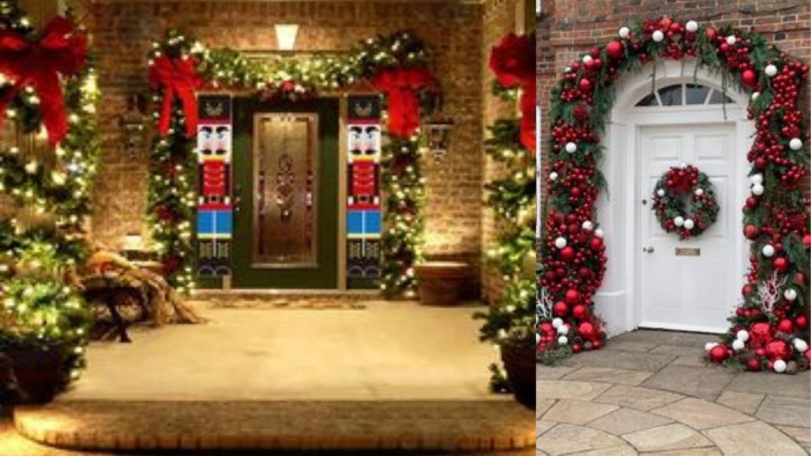 Top 100 Front Porch Christmas Decoration Ideas 2022 | Front Door Decoration Home Design Ideas Top 100 Front Porch Christmas Decoration Ideas 2022 | Front Door Decoration Home Design Ideas