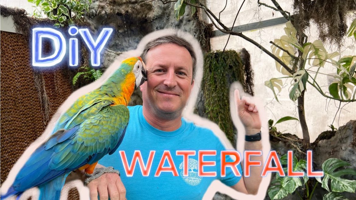 Build a WATERFALL 💦 HOW TO! - [Cheap & Easy!!]