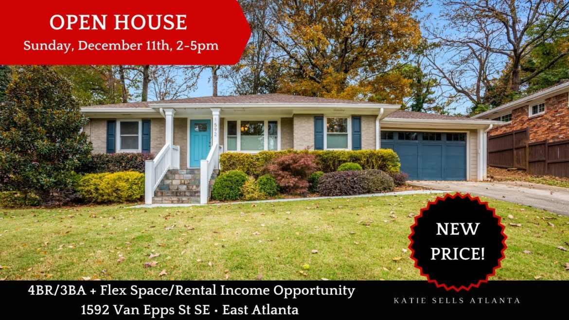 NEW PRICE/OPEN HOUSE | 4BR/3BA + Flex Space/Rental Income Opportunity