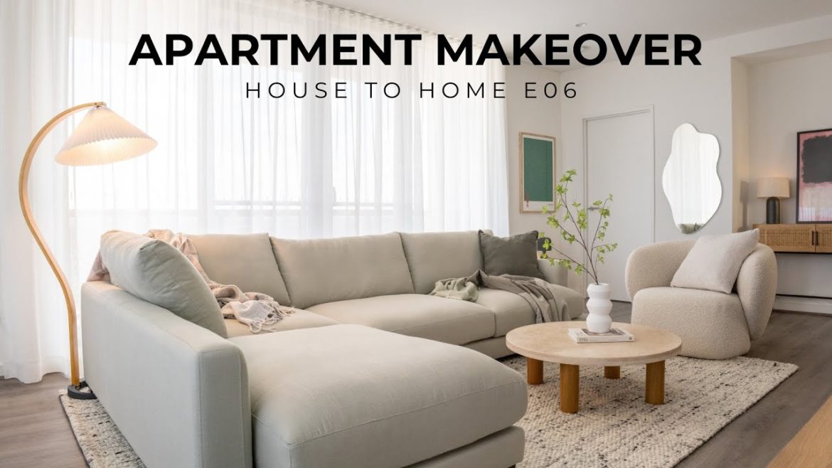 Apartment Makeover - Warm Interior With Sculptural & Organic Forms | House To Home E06