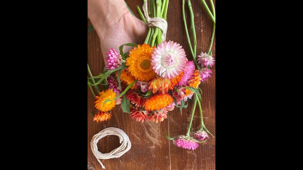 How to Dry Flowers for Everlasting Arrangements  | #shorts