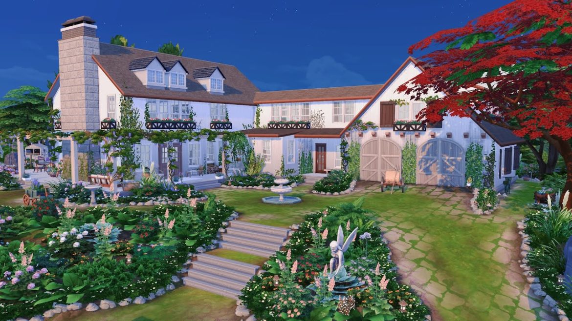 Dream Farmhouse | Stop Motion | The Sims 4