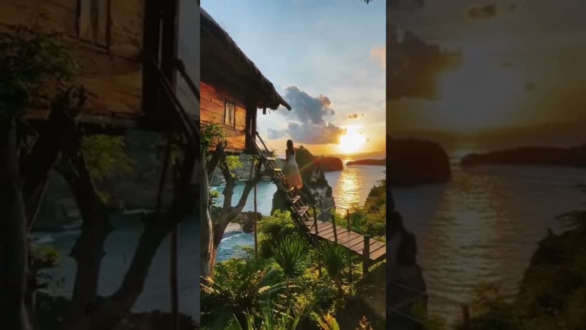 ENJOY THE SUNSET IN DREAM LAKE #shorts