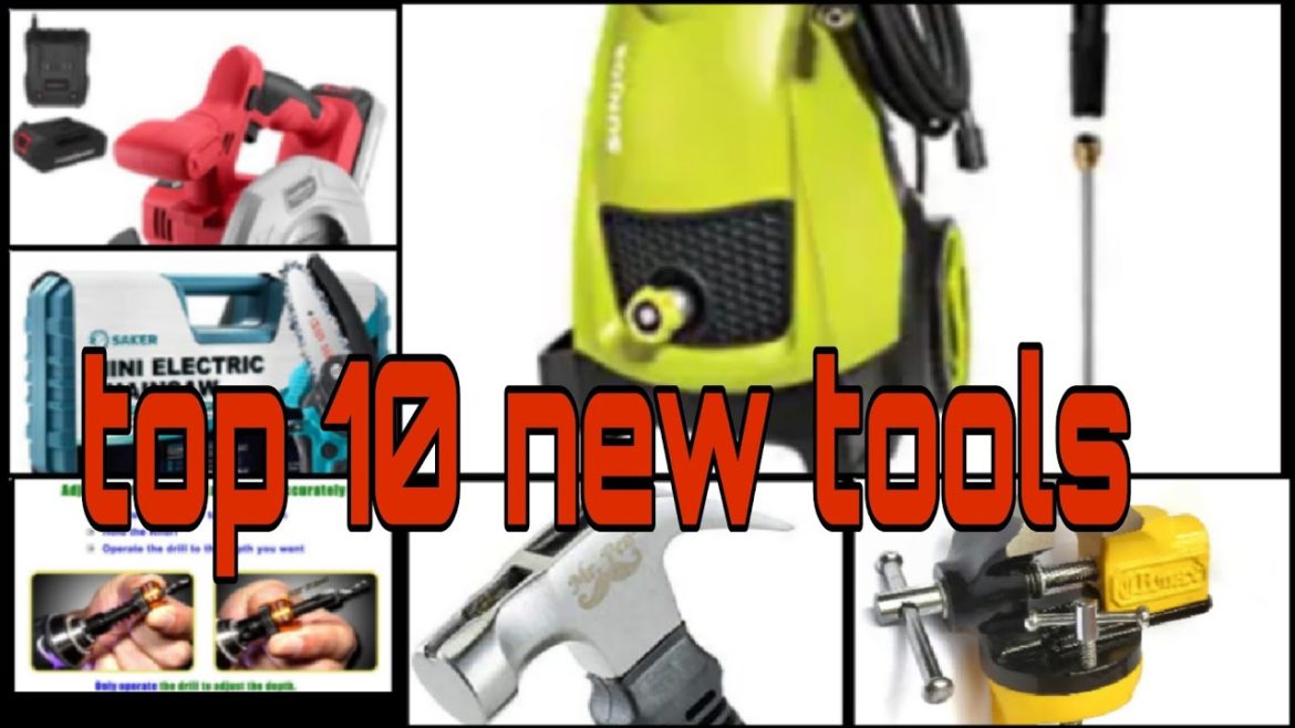 10 BEST COOL TOOLS, Adjustable Countersink Drill Bit, Mini Chainsaw, Folding Wood Rule, Hammer,