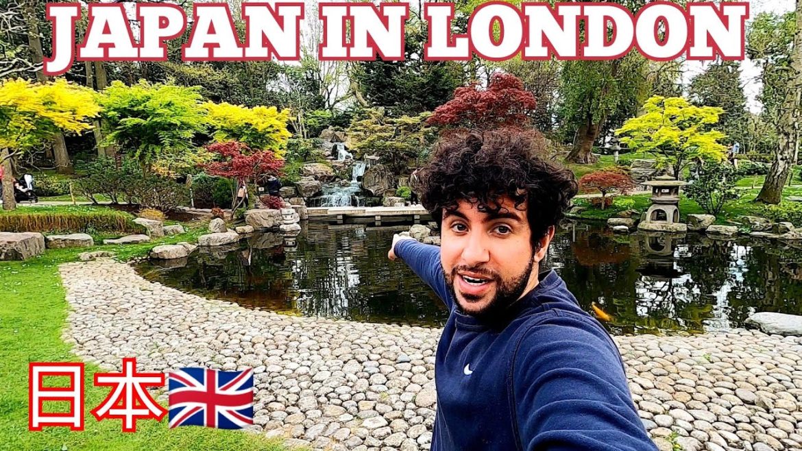 London's Japanese Area Kyoto Garden, Holland Park & Kensington Spring Time In London 2022 🇬🇧🇯🇵