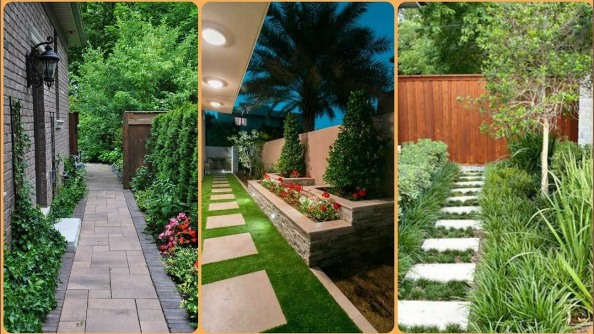 Fabulous and innovative side garden decoration design and ideas