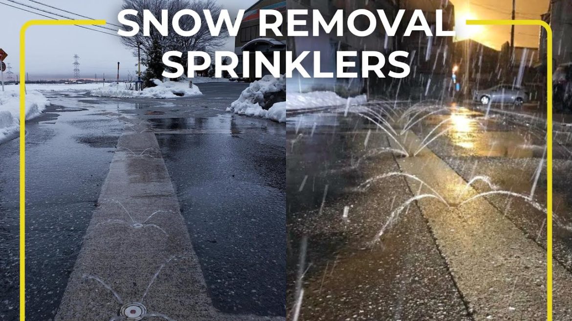 How the Japanese Use Sprinklers for Snow Removal How the Japanese Use Sprinklers for Snow Removal