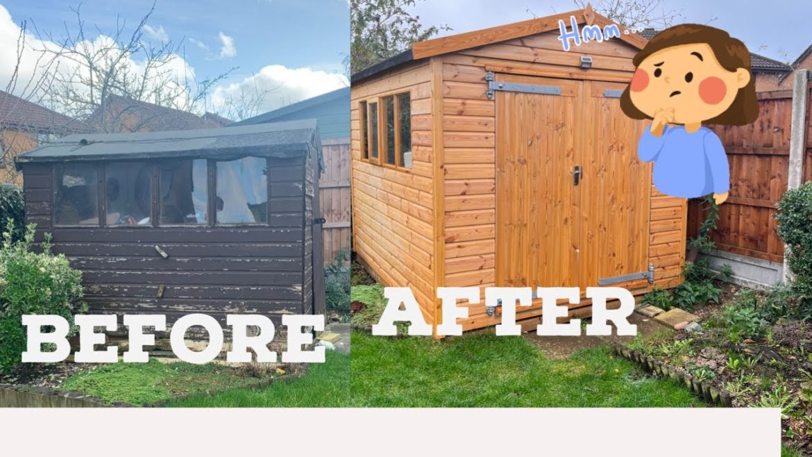 DIY Outdoor storage shed || Beautiful garden shed ideas || outdoor shed options and ideas || shed |