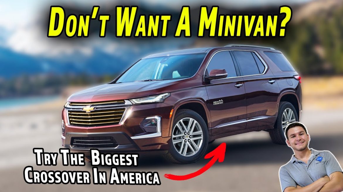 The 2023 Chevy Traverse Is The Un-Minivan Family Hauling Champion