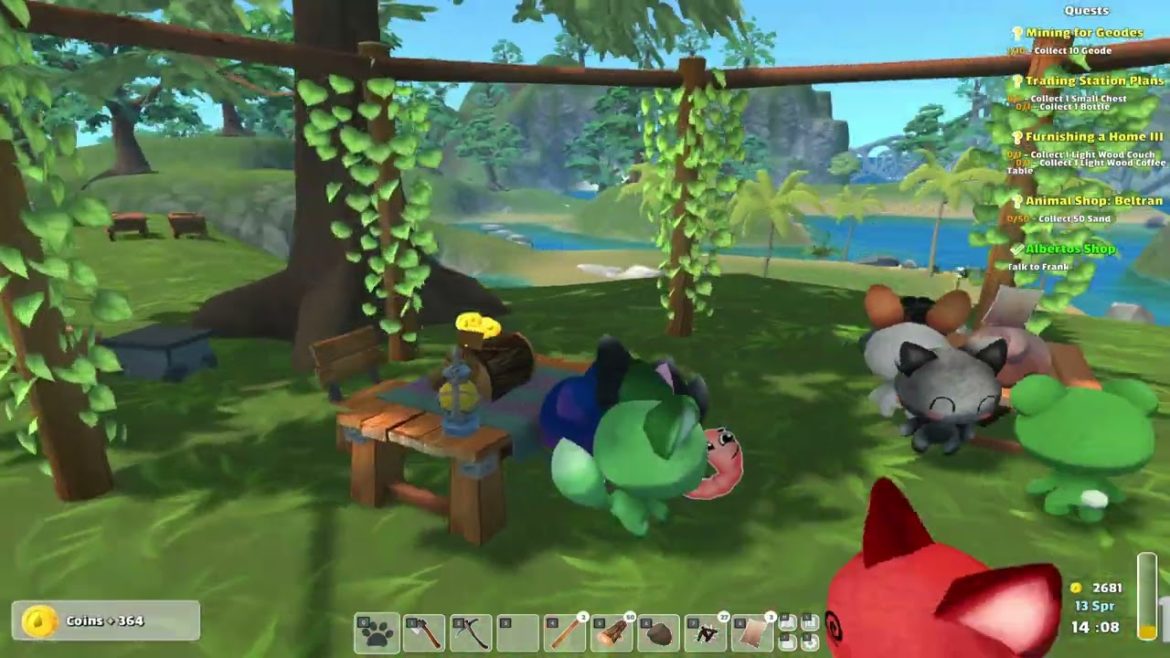 Garden Paws Alberto's Shop, Trading Station Plans & Furnishing A Home 3