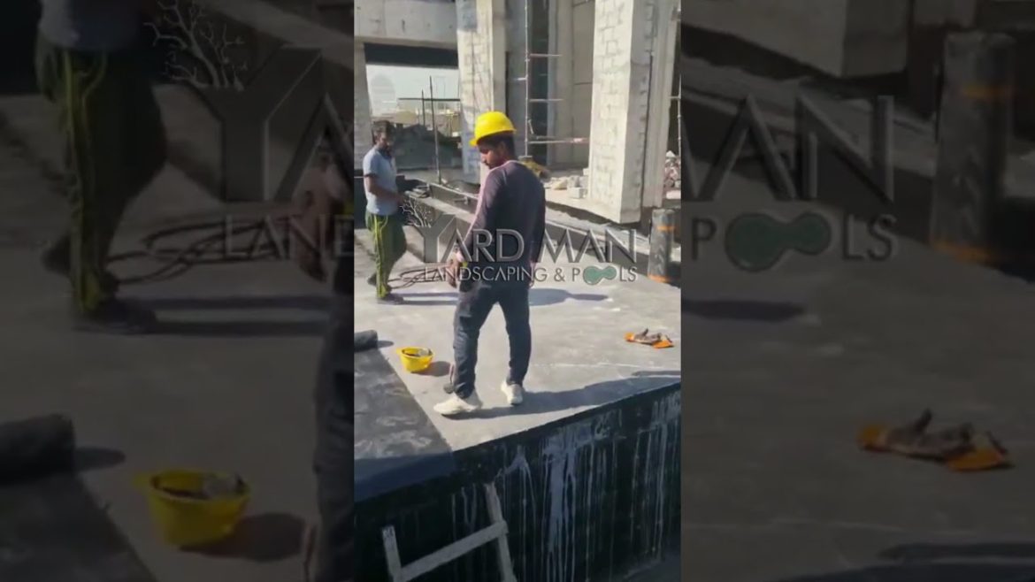 How to Master infinity pool construction | Swimming Pool | Landscape Design