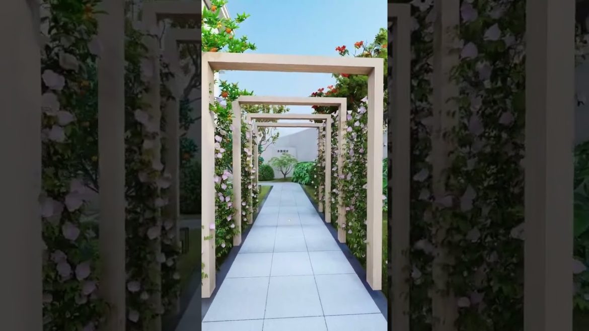 Ultimate garden corner and great relaxing place 🏡 #shorts