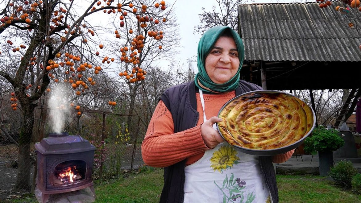 Harvesting Greens - Making Delicious Turkish Bread and Chicken Salad