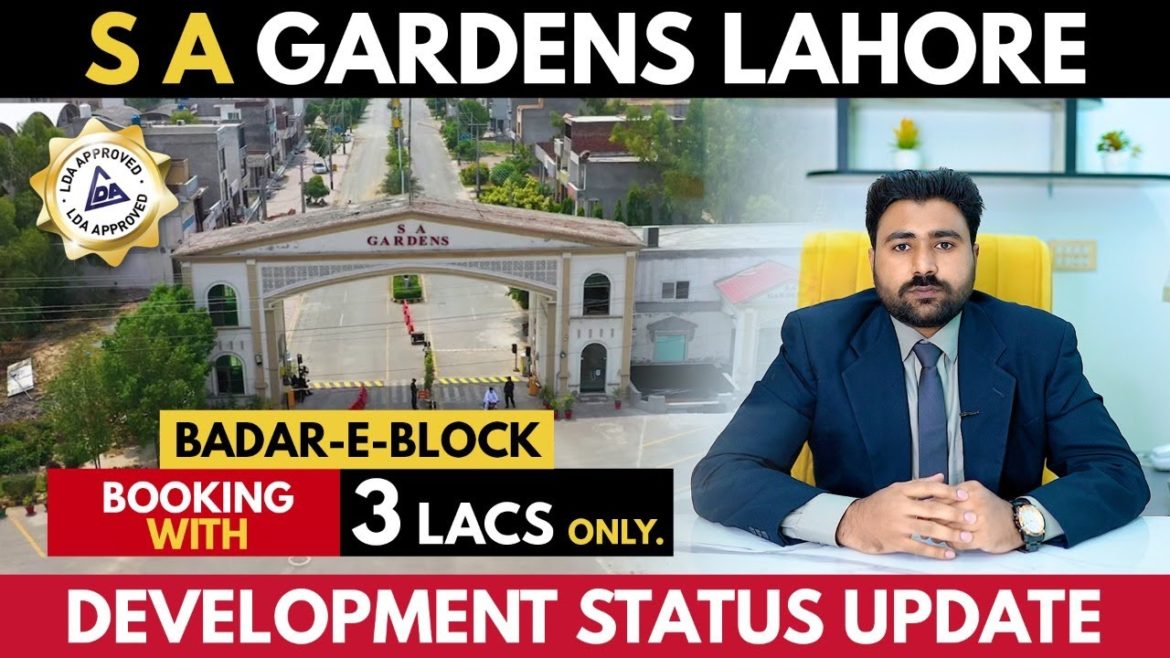 S A Gardens Lahore | Location & Payment Plan | On Ground Plots | Easy Installments Plan | #property S A Gardens Lahore | Location & Payment Plan | On Ground Plots | Easy Installments Plan | #property