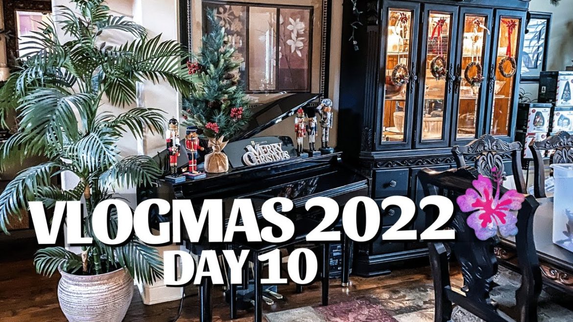 VLOGMAS DAY 10 | change in plans, what's coming up, shopping haul