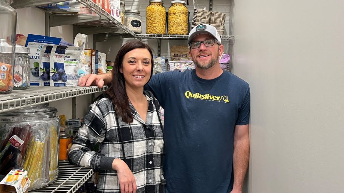 Building an OFF GRID Pantry for Our Homestead in the WOODS