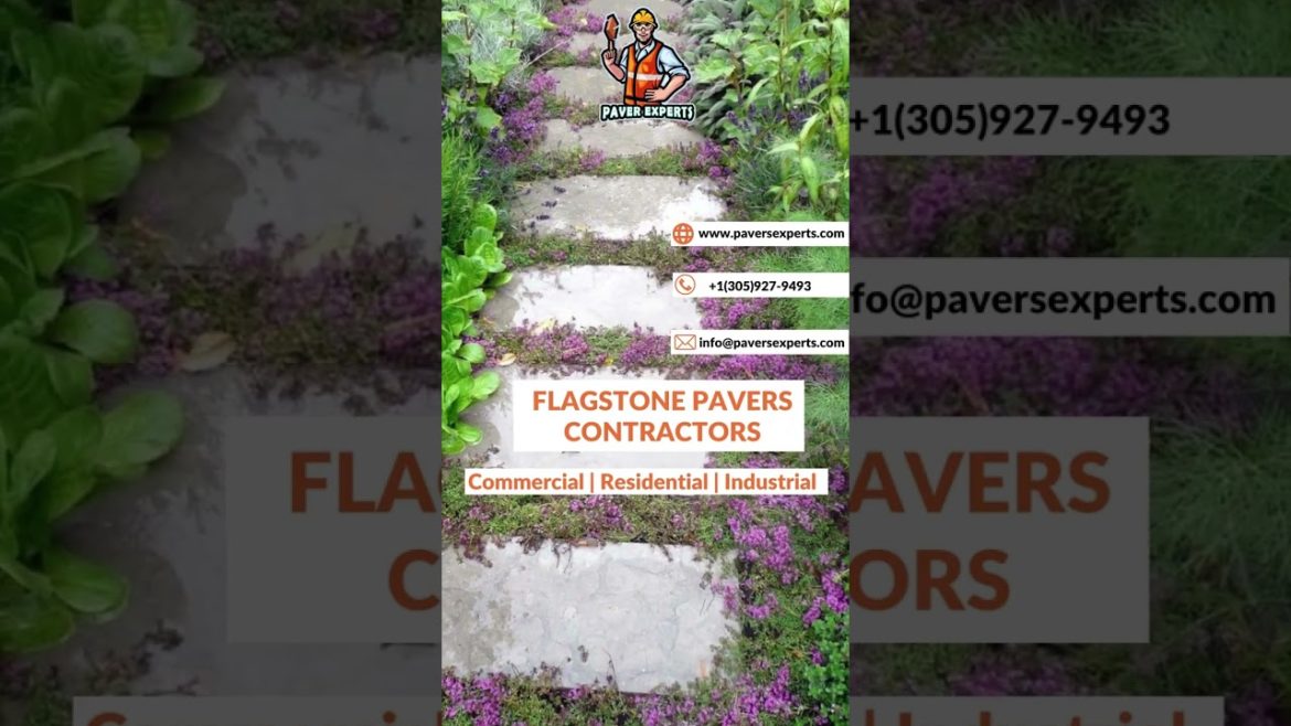 Flagstone Pavers | flagstone walkways | stepping stone path | flagstone walkway ideas | #shorts