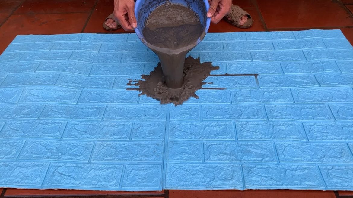 Simple ideas from simple things – Create a beautiful aquarium and waterfall from Cement and Bamboo Simple ideas from simple things - Create a beautiful aquarium and waterfall from Cement and Bamboo