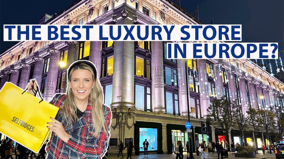 CHRISTMAS AT SELFRIDGES LONDON 2022 CHRISTMAS AT SELFRIDGES LONDON 2022