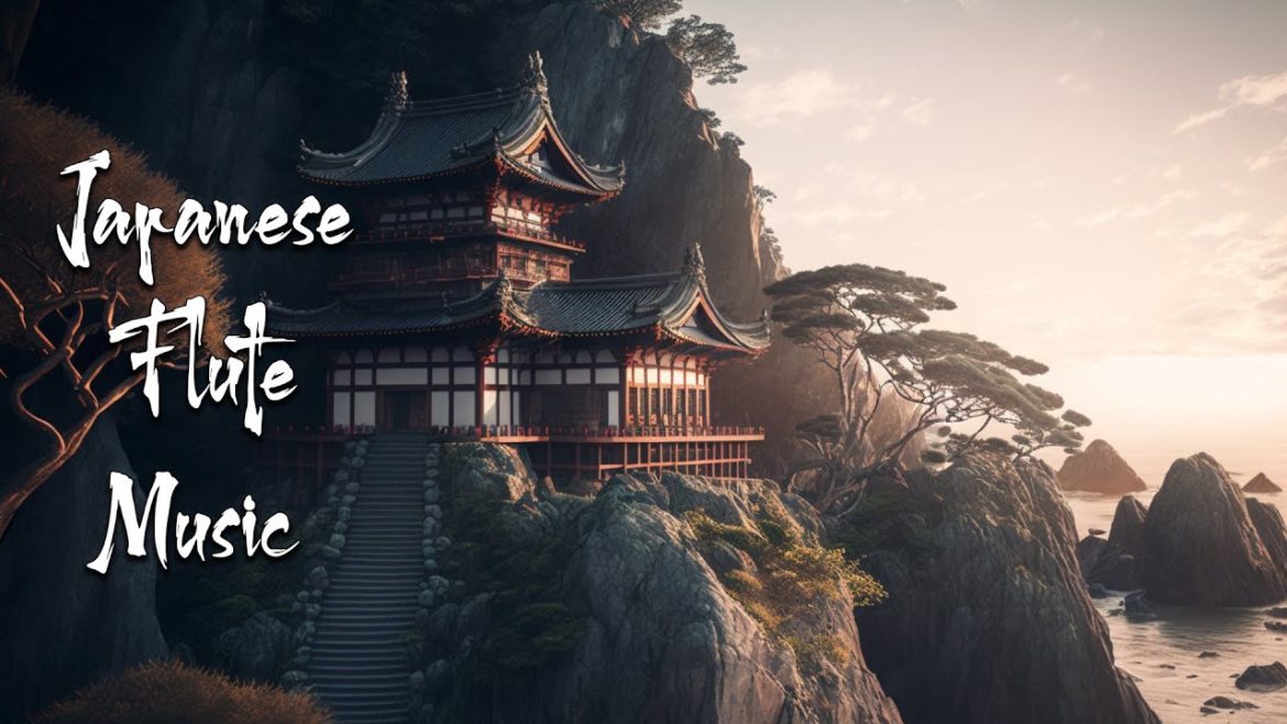 Peaceful Space of a Japanese Temple on a Cliff – Japanese Flute Music For Meditation, Soothing Peaceful Space of a Japanese Temple on a Cliff - Japanese Flute Music For Meditation, Soothing