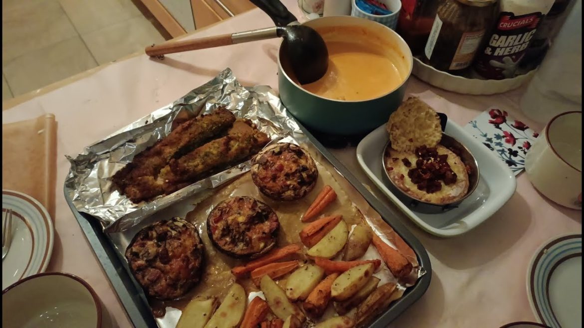 #22 Harvesting fresh vegetables from backyard garden- Tomato soup