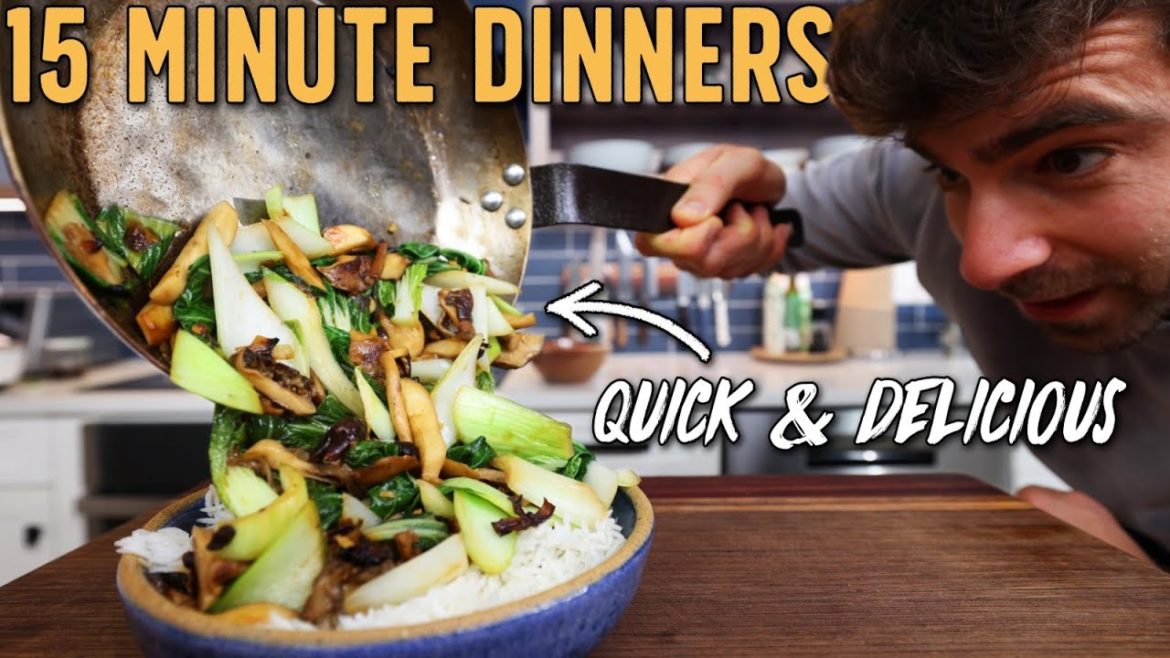 These 15 minute dinners are GUARANTEED inspiration These 15 minute dinners are GUARANTEED inspiration