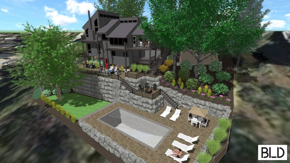 Boise Foothills - Terraced Landscape Design