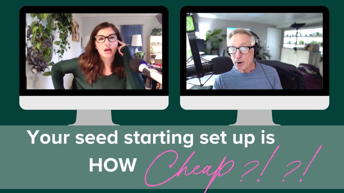Seed Starting Set Up for Under $100 with Joe from Joe Gardener // Affordable Seed Starting Set Ups