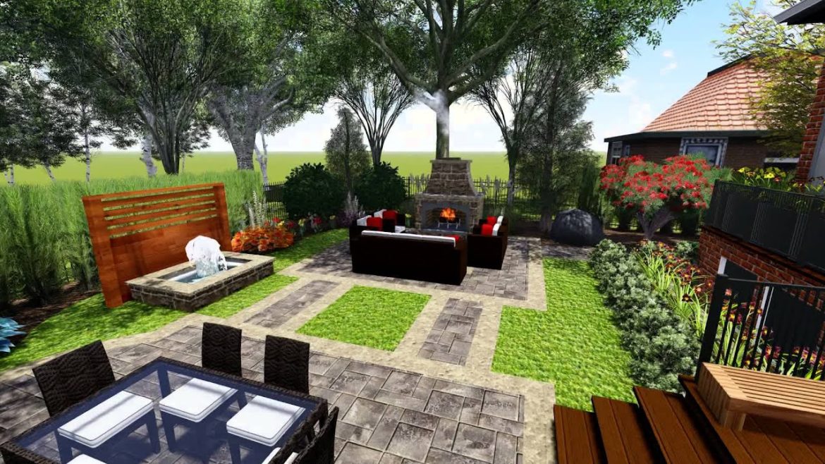 Proland Landscape Design Concept small backyard