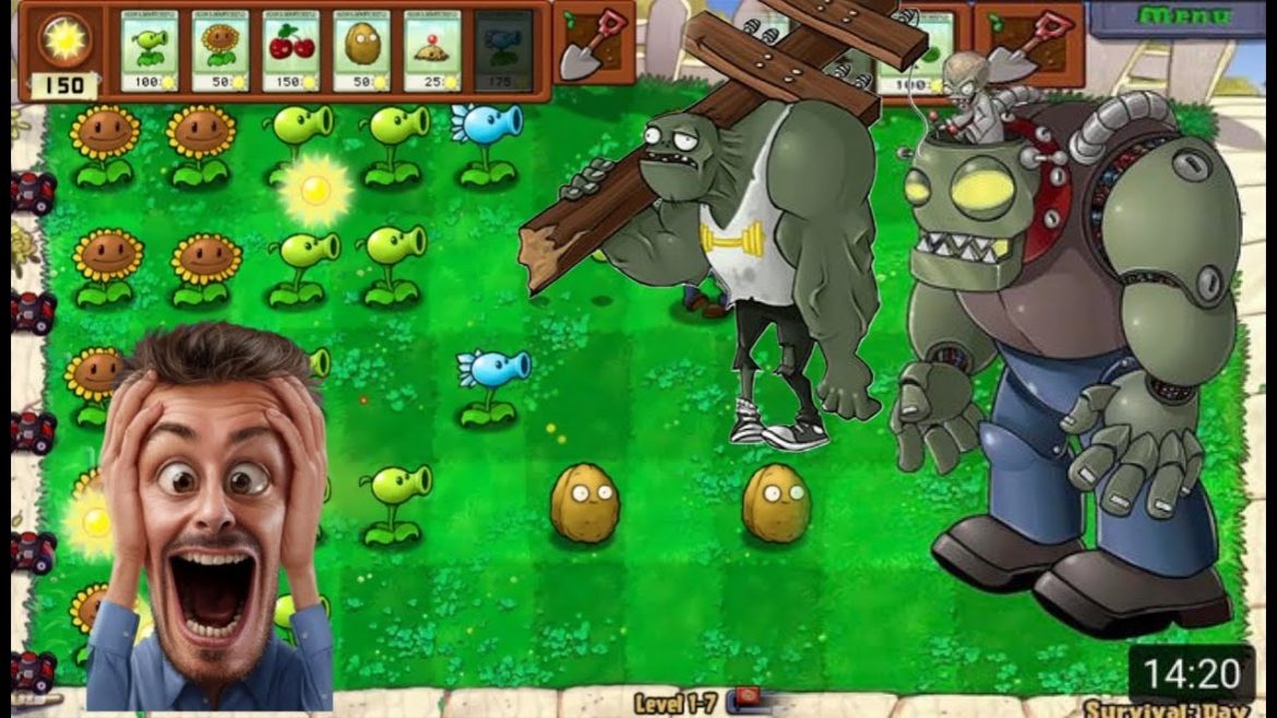 plans vs zombies || level 8&9 || VERY STRESSFULLL !!! plans vs zombies || level 8&9 || VERY STRESSFULLL !!!