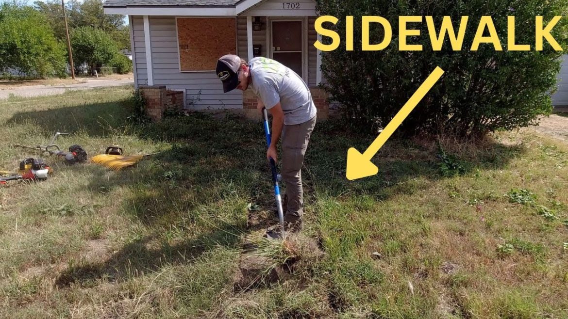 BURIED Sidewalk DISCOVERED After YEARS of NEGLECT BURIED Sidewalk DISCOVERED After YEARS of NEGLECT
