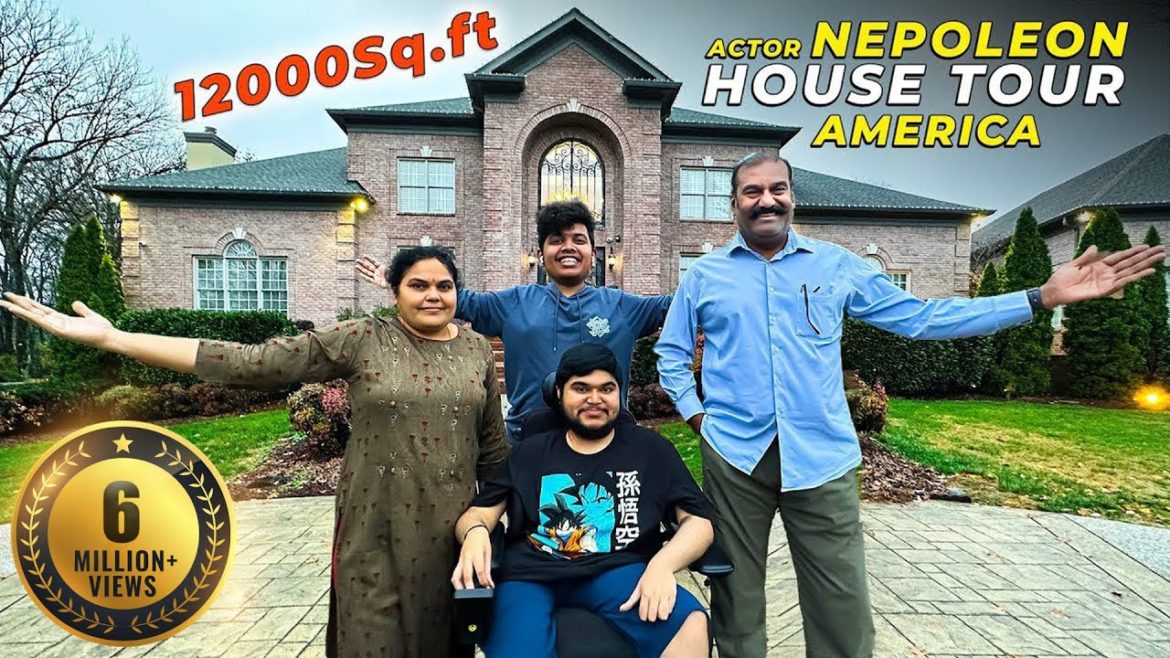 Actor Nepoleon's House Tour in America 🤩 – Irfan's View Actor Nepoleon's House Tour in America 🤩 - Irfan's View