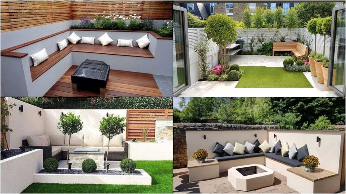 CREATIVE BACKYARD GARDEN DESIGN IDEA