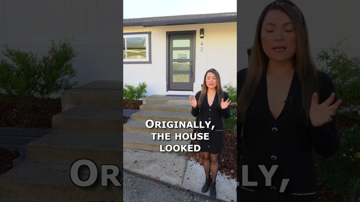 Exterior Remodel Before and After - Curb Appeal Makeover