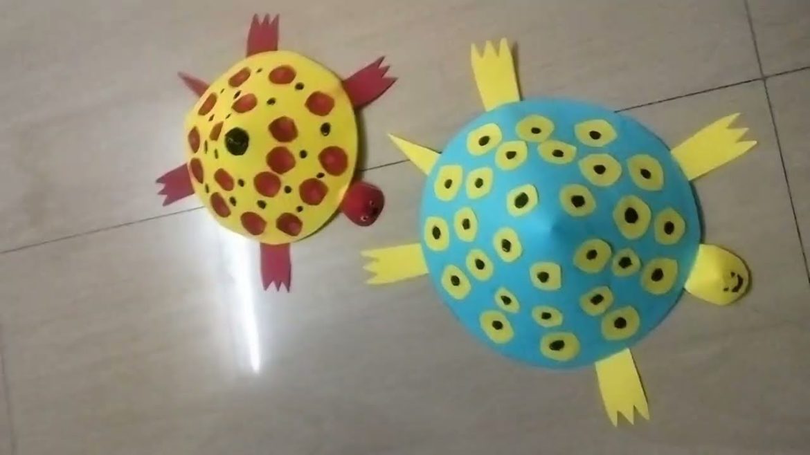 #diy handmade tortoise is walking | make tortoise through waster paper @ishikas_creation #diy handmade tortoise is walking | make tortoise through waster paper @ishikas_creation
