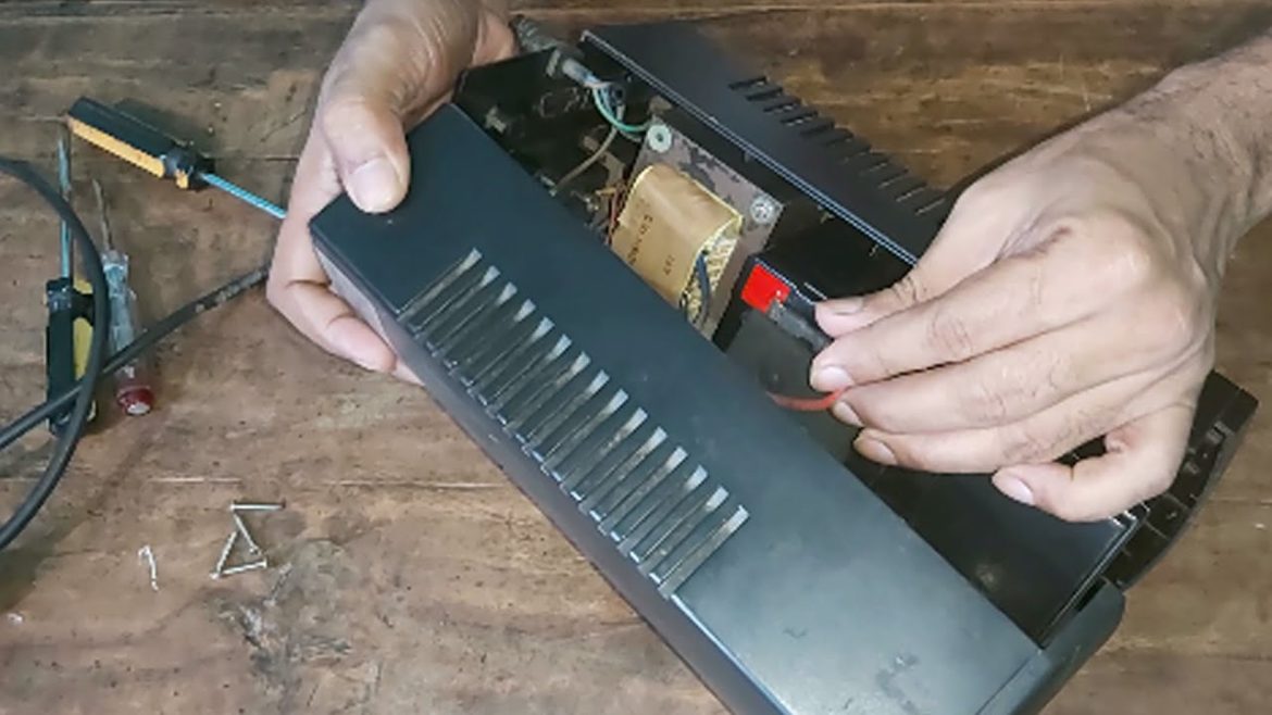 How to replace 12V ups battery? | Easy way to change 12v lead acid battery | Live Engineerings
