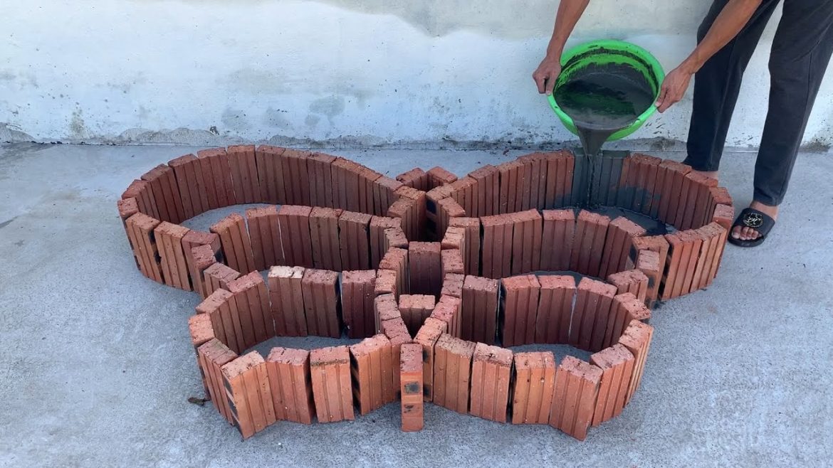 DIY - Cement idea tips / Butterfly garden koi pond inspiration / Butterfly aquarium