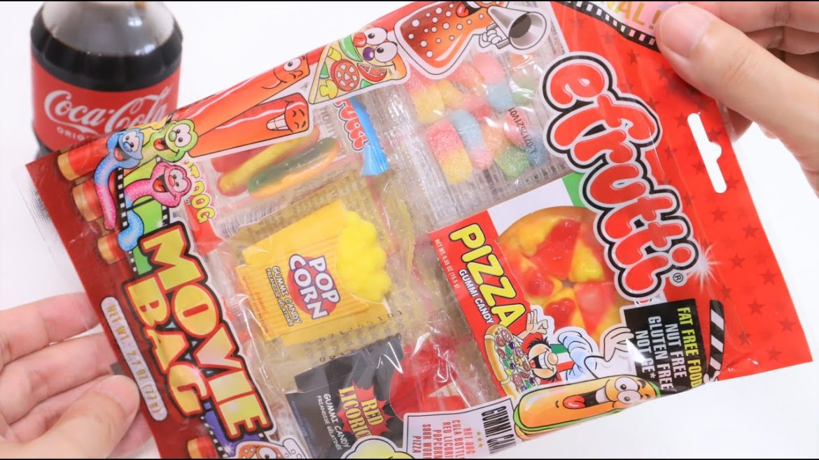 Movie Bag Movie Theater Snacks Image Gummy Candies efrutti