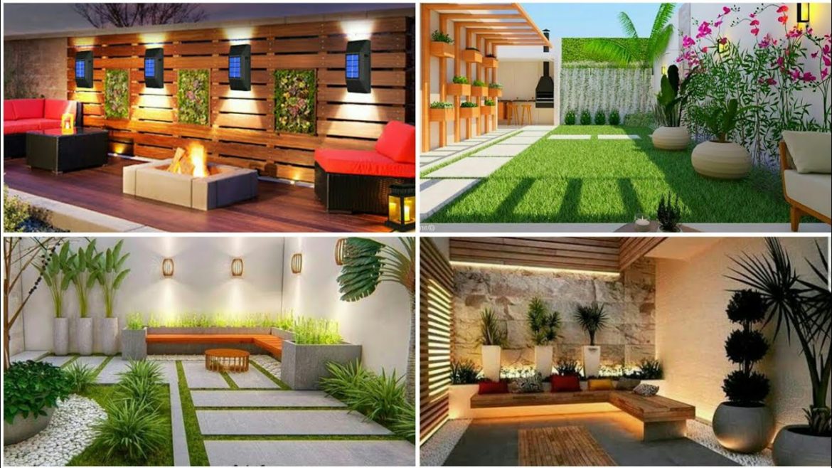 Backyard Fence Design Ideas | Modern Exterior Boundary Wall Design Ideas | Backyard Wall Decoration Backyard Fence Design Ideas | Modern Exterior Boundary Wall Design Ideas | Backyard Wall Decoration