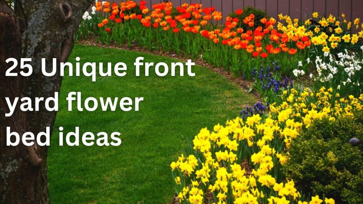 Amazing flower bed makeover | front yard flower bed ideas | DIY garden ideas | landscaping ideas|diy