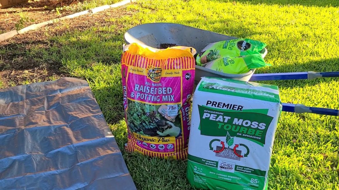 Vegetable Container Garden Fall Transition - Part 1