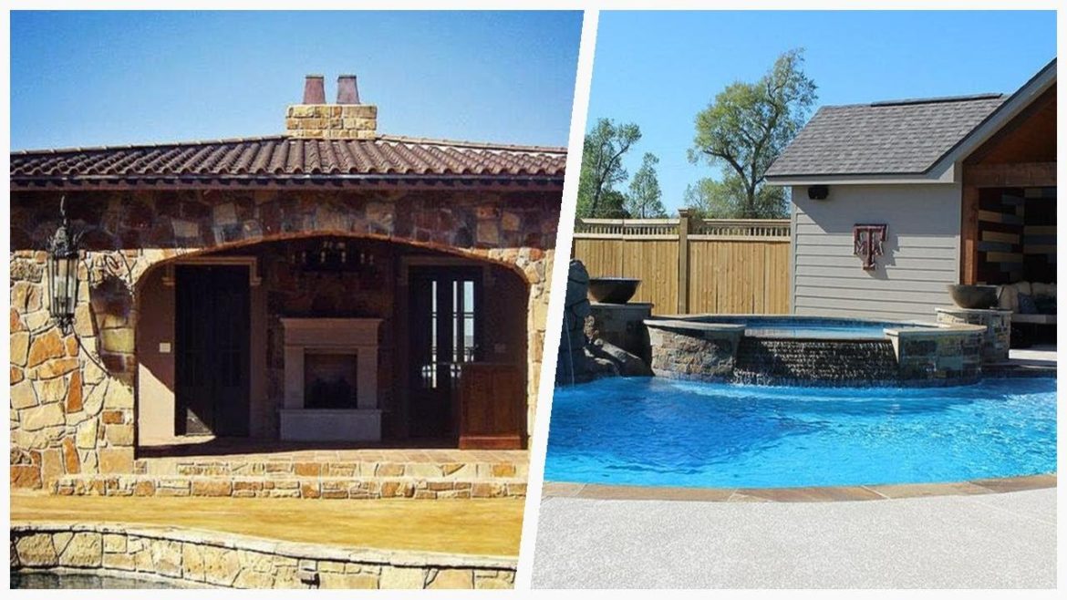 75 Rustic Kidney-shaped Pool Design Ideas You'll Love 😊